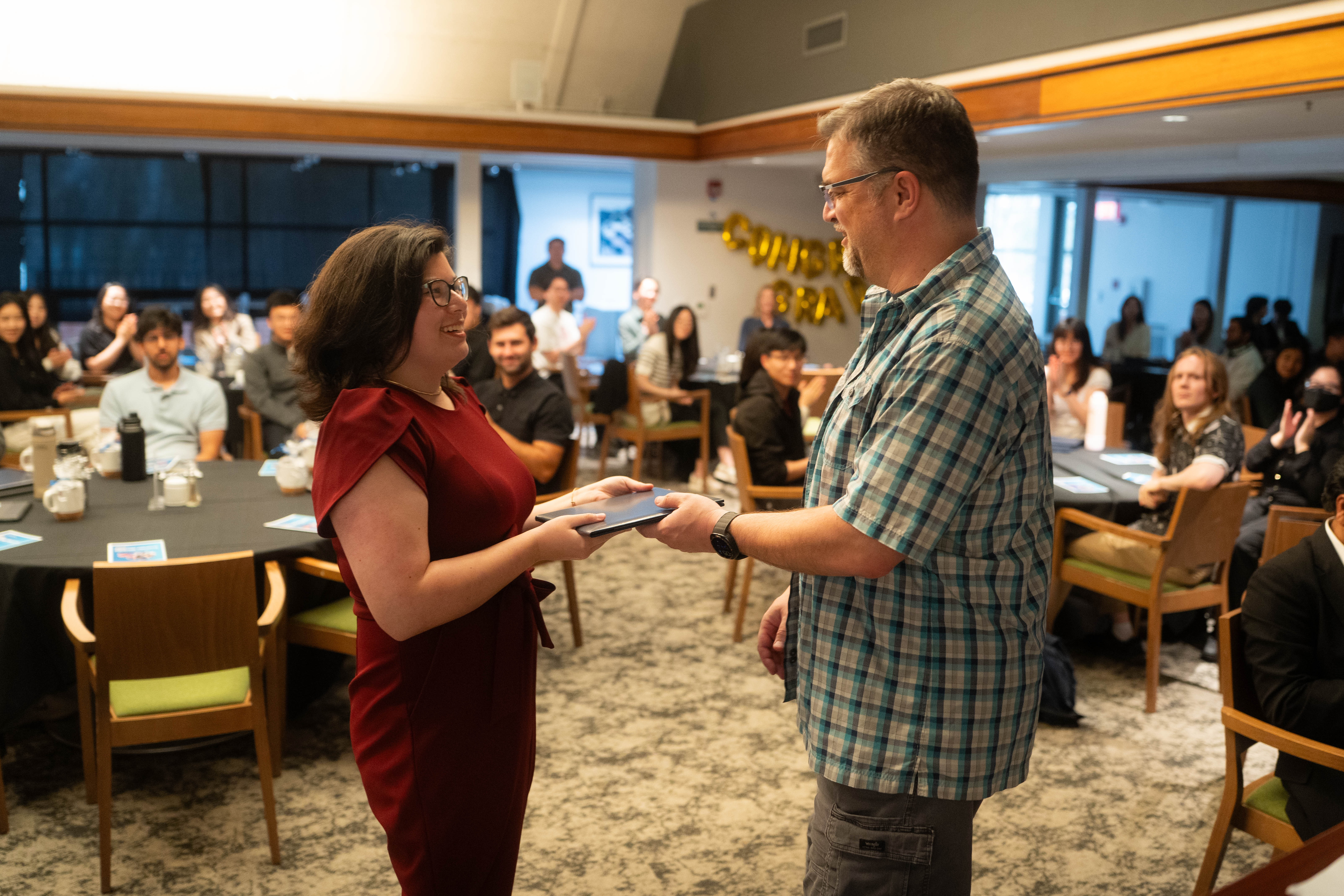 Receiving Award
