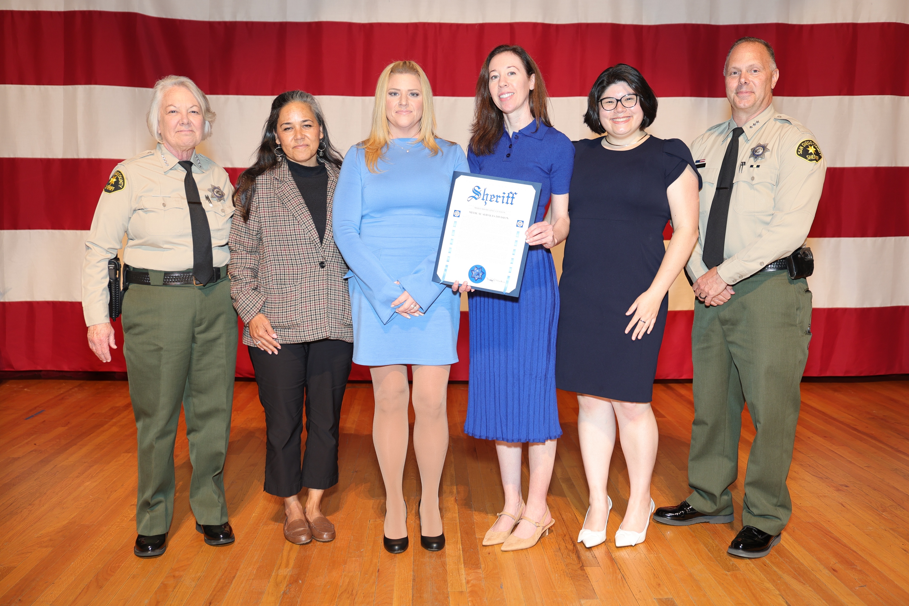 Photo of CPT Team and Sheriff